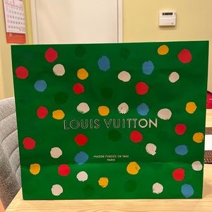 Louis Vuitton x Yayoi Kusama  collection gift bag. Just landed from Paris